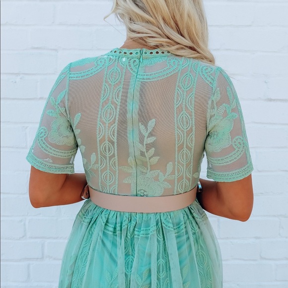 Dreaming In Color Maxi:Sage - Picture 6 of 6